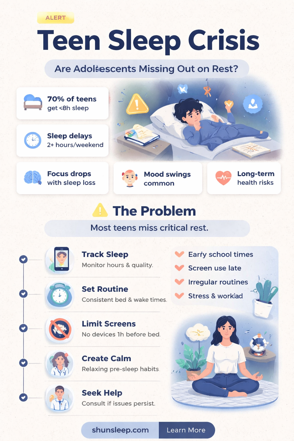 are teenagers getting enough sleep