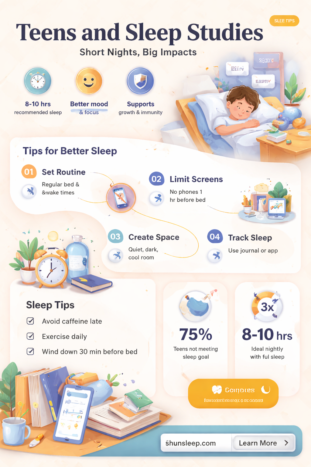 can a 14 year old do a sleep study