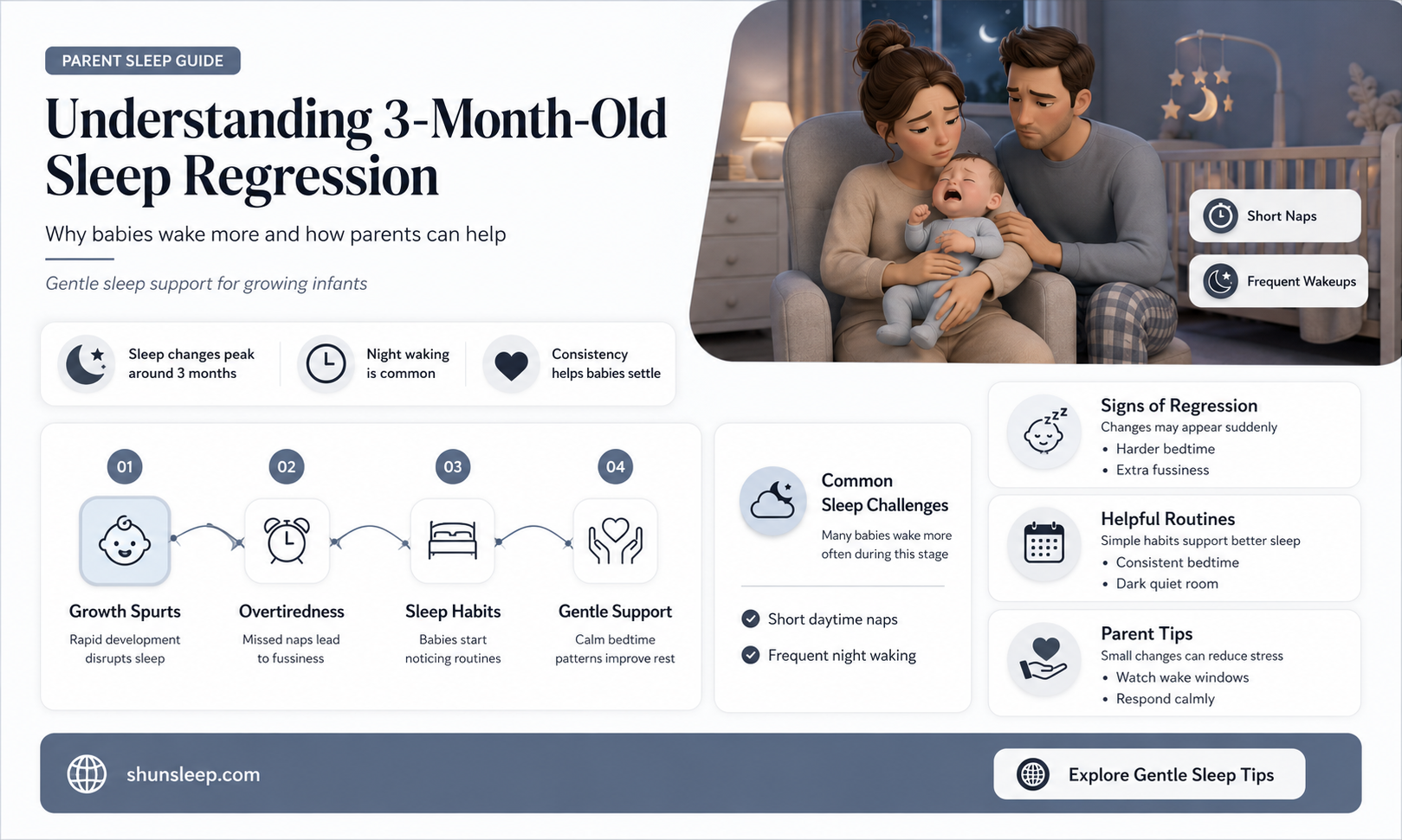 can baby have sleep regression at 3 months