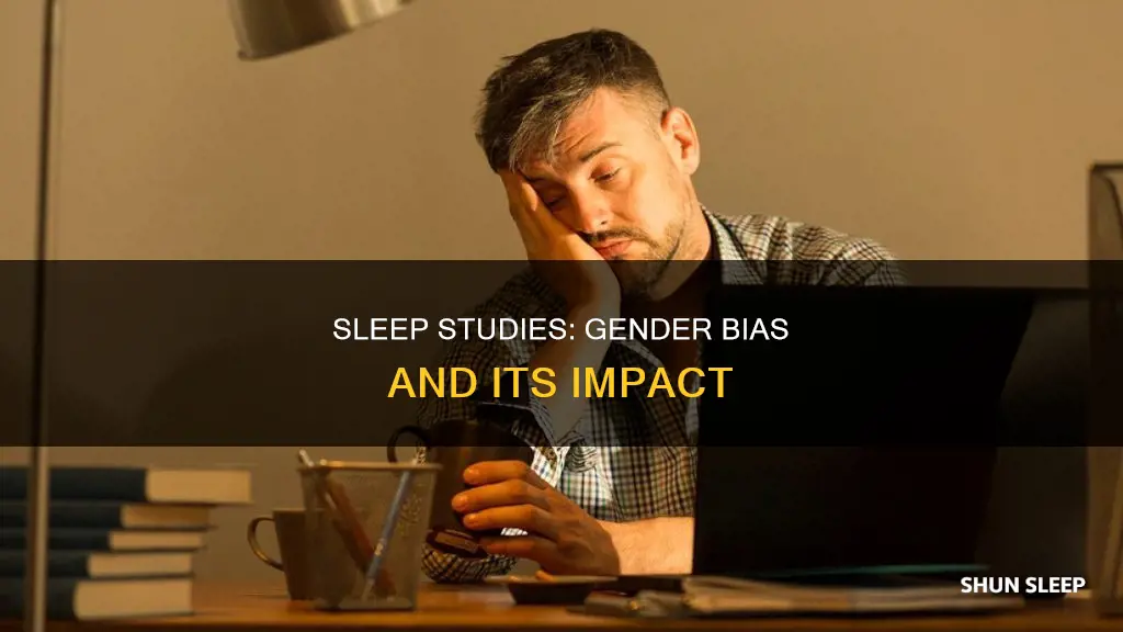 were sleep studies only done on men