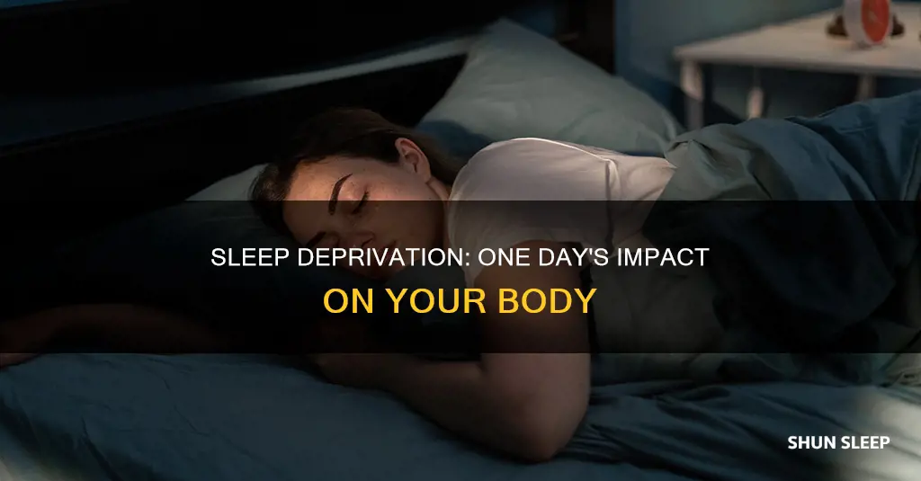 what 1 day without sleep does to your body