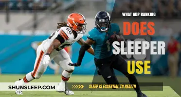 ADP Rankings: Sleeper's Secret Sauce