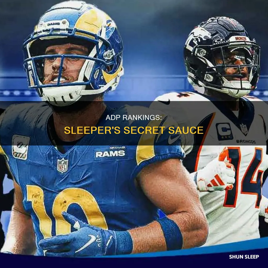 what adp ranking does sleeper use