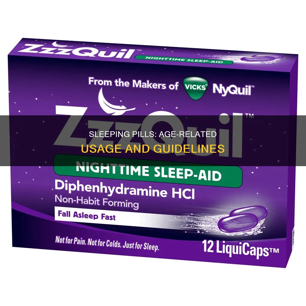 what age can you take sleeping pills