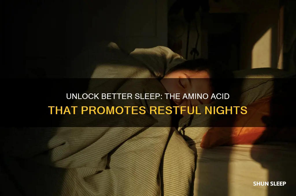 what amino acid helps you sleep