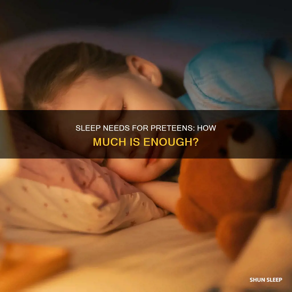 what anount of sleep is healthy for a 11year old