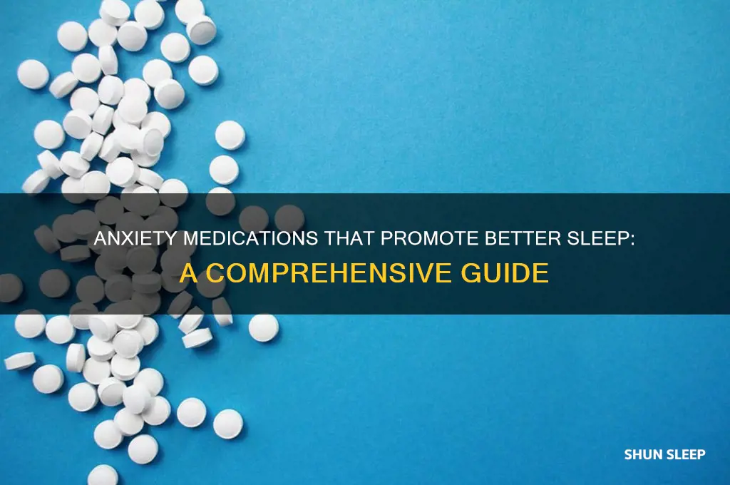 what anxiety medication helps with sleep