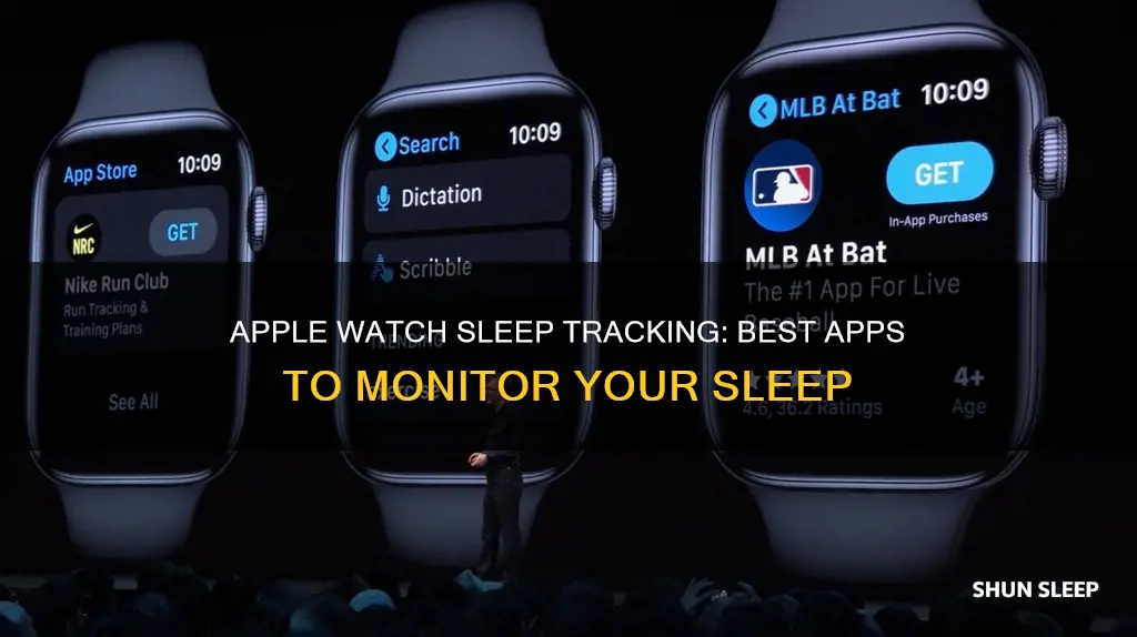 what app on apple watch tracks sleep