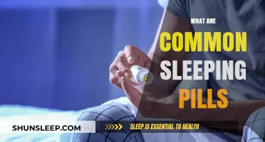 Sleeping Pills: Common Prescriptions for Insomnia