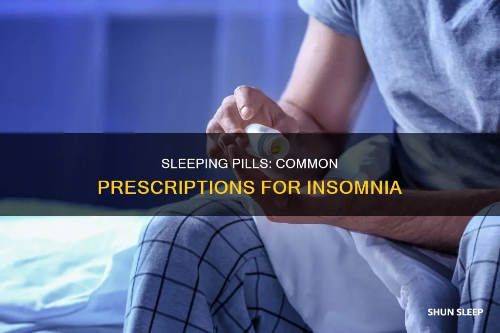 what are common sleeping pills