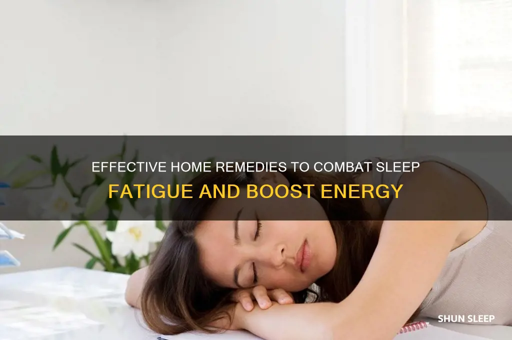 what are home remedies to help with sleep fatugue