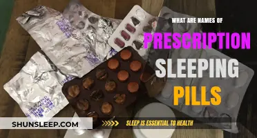 Prescription Sleeping Pills: Know the Names and Effects