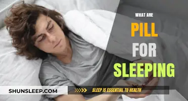 Sleep Aids: Pills for a Good Night's Rest