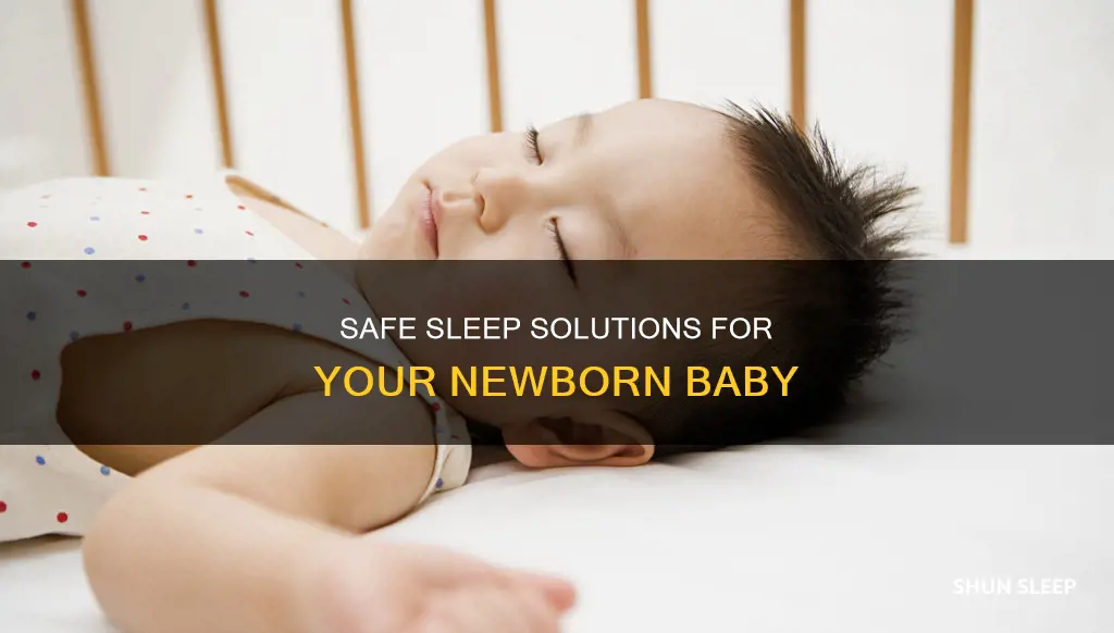 what are safe things for newborns to sleep in
