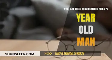 Sleep Requirements: 72-Year-Old Men's Guide to Restful Nights