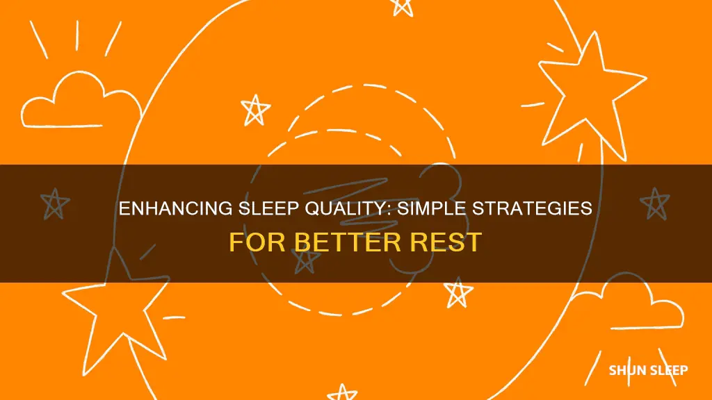 what are some ways to sleep better