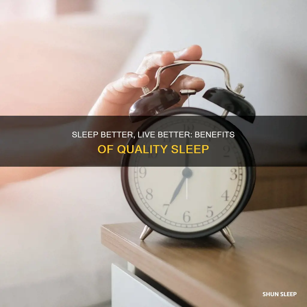 what are the benefits of better sleep