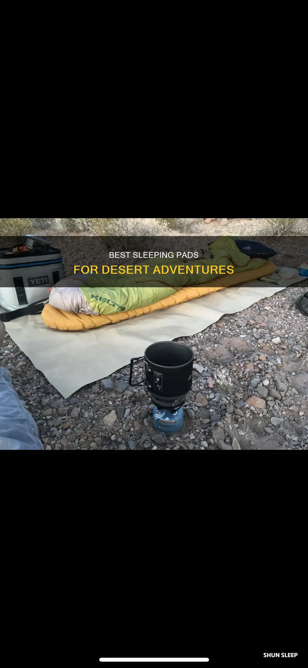 what are the best sleeping pads for desert use