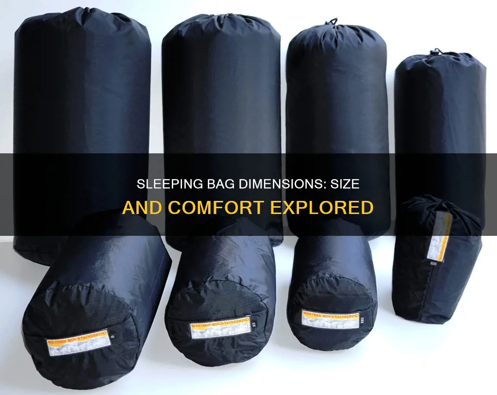 what are the dimensions of a sleeping bag