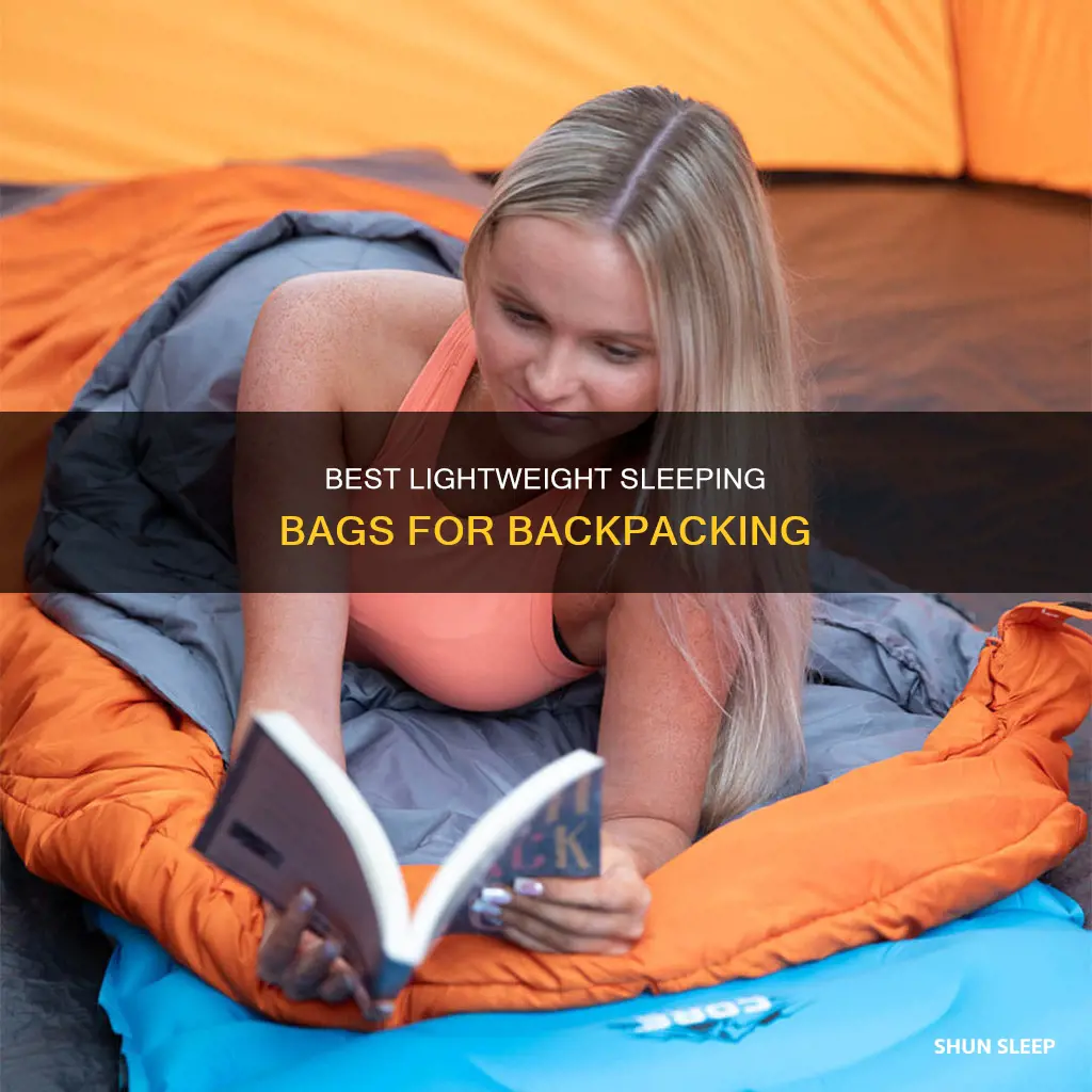 what are the lightest sleeping bags