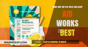 Best OTC Sleep Aids: Pills for a Good Night's Sleep