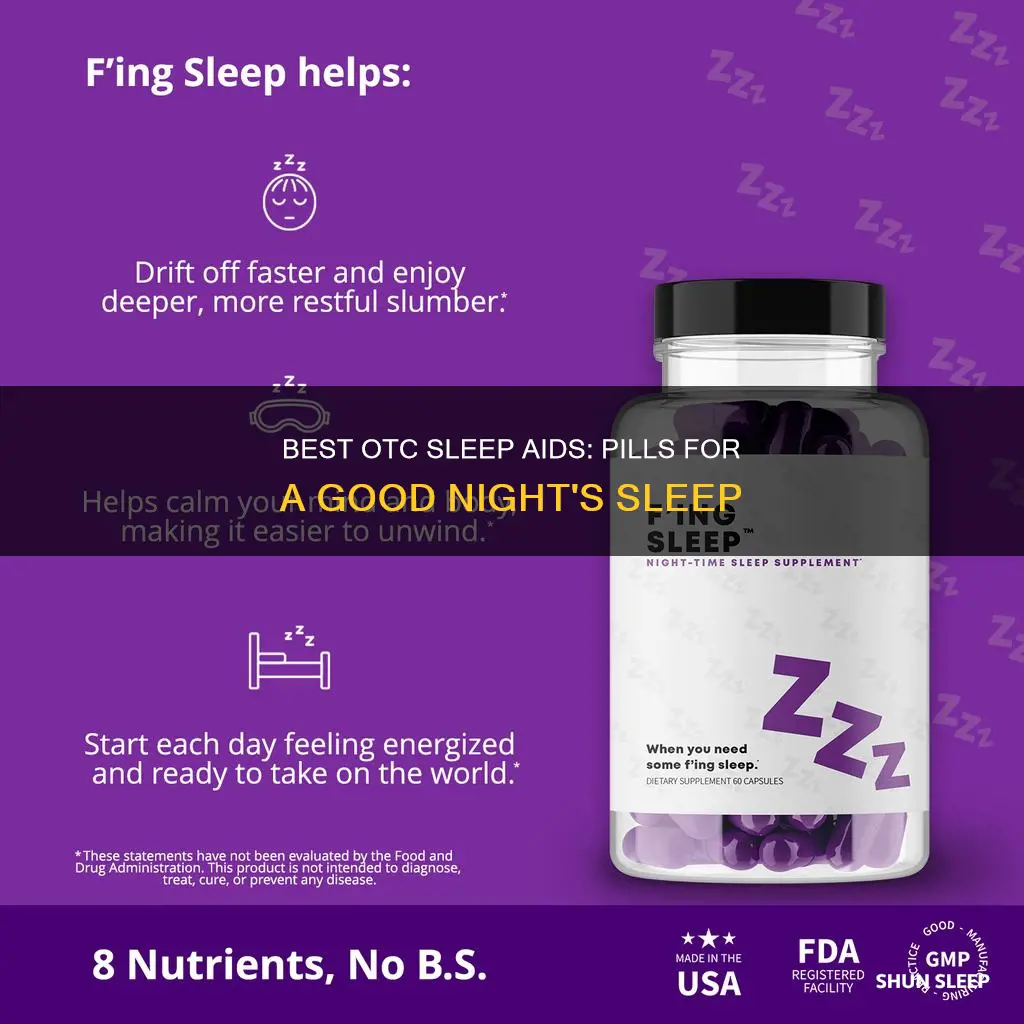 what are the otc pills for sleep aid works best