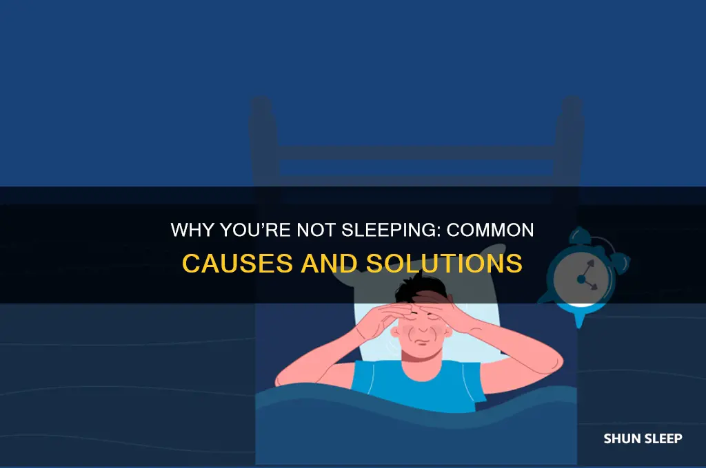 what are the reason for not getting sleep