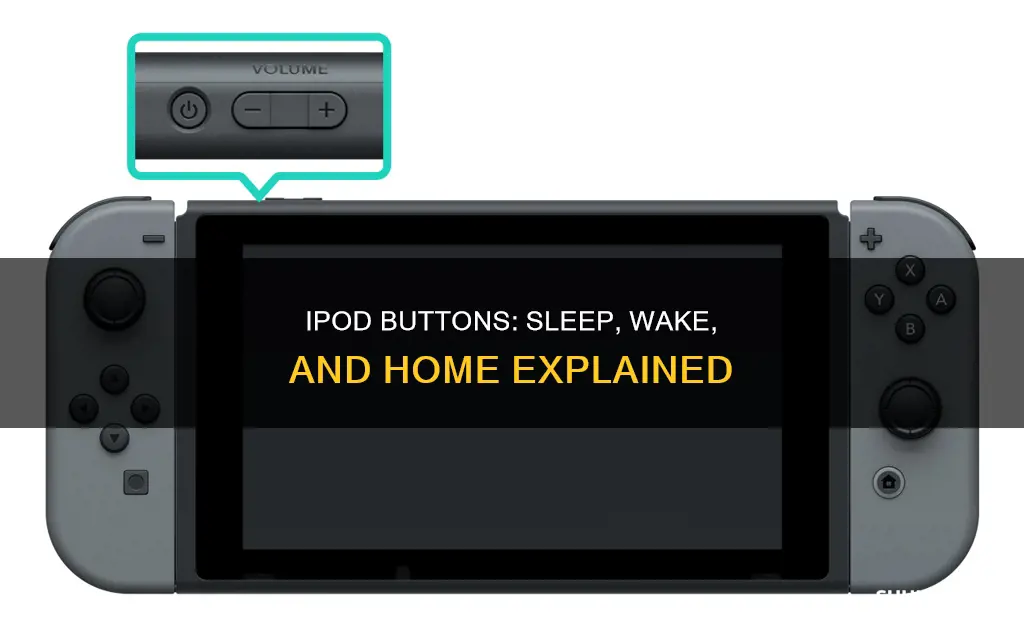 what are the sleep wake and home buttons on ipod