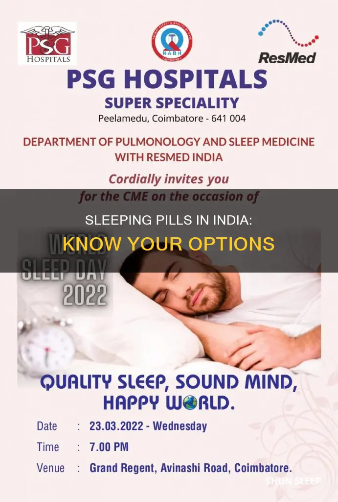 what are the sleeping pills available in india