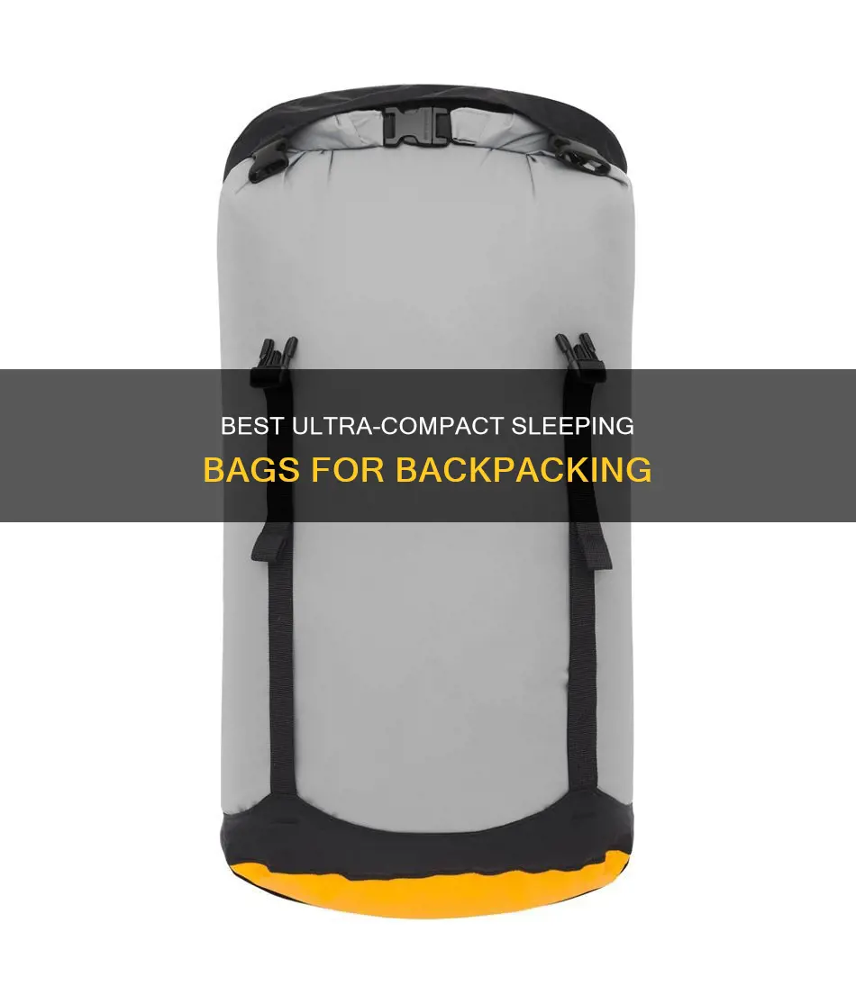what are the smallest compressed sleeping bag