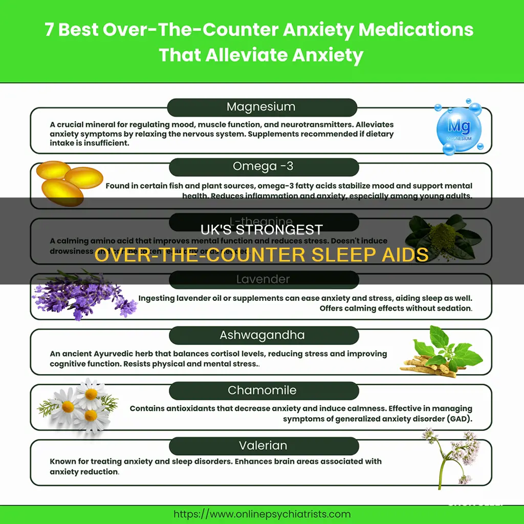 what are the strongest over the counter sleeping pills uk