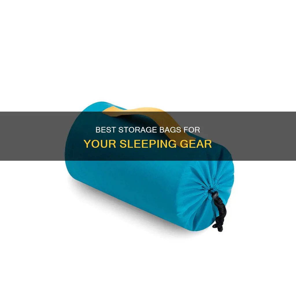 what bag do i store my sleeping in
