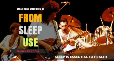 Al's Bass Wah: Sleep's Signature Sound