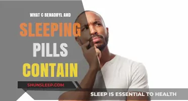 Benadryl and Sleeping Pills: What's Inside?