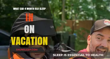 Vacation Sleep Solutions for Your 4-Month-Old Baby