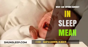 Harsh Crying in Sleep: What Does It Mean?