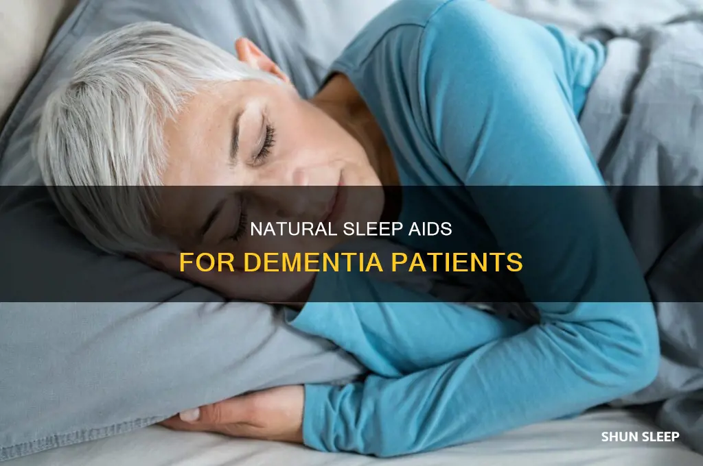 what can dementia patients take for sleep
