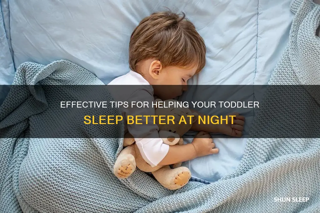 what can help my 3 yr sleep