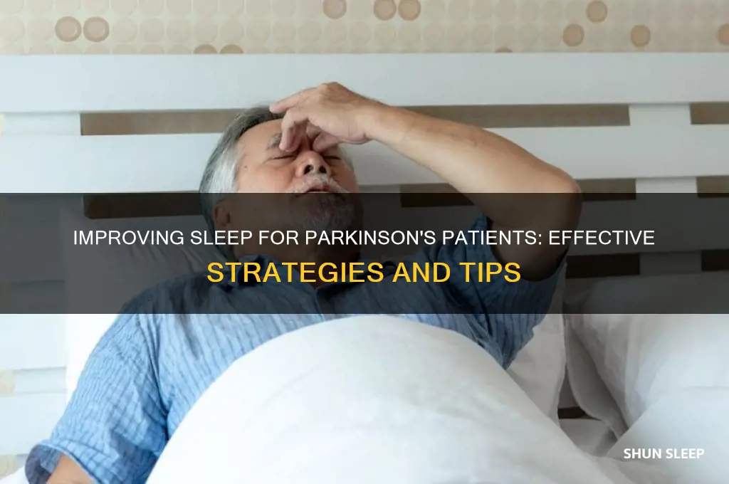 what can help parkinsons patients to sleep