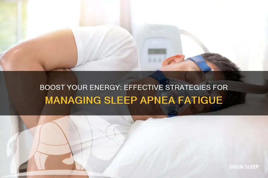 what can help with energy when you have sleep apnea