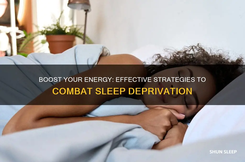 what can help with lack of sleep to have energy