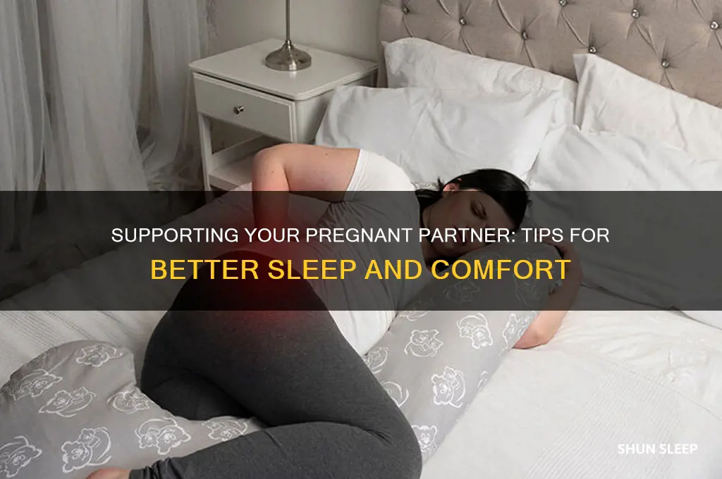 what can i do to help my pregnant wife sleep