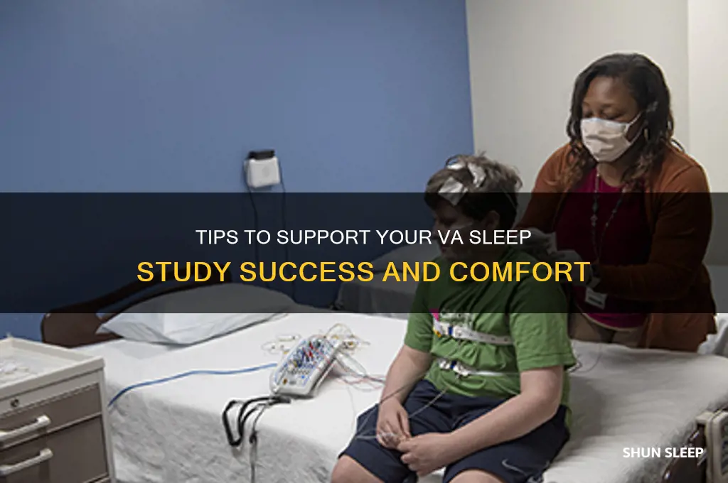 what can i do to help my va sleep study
