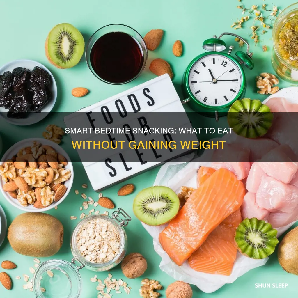 what can i eat befor sleep without gettting fat