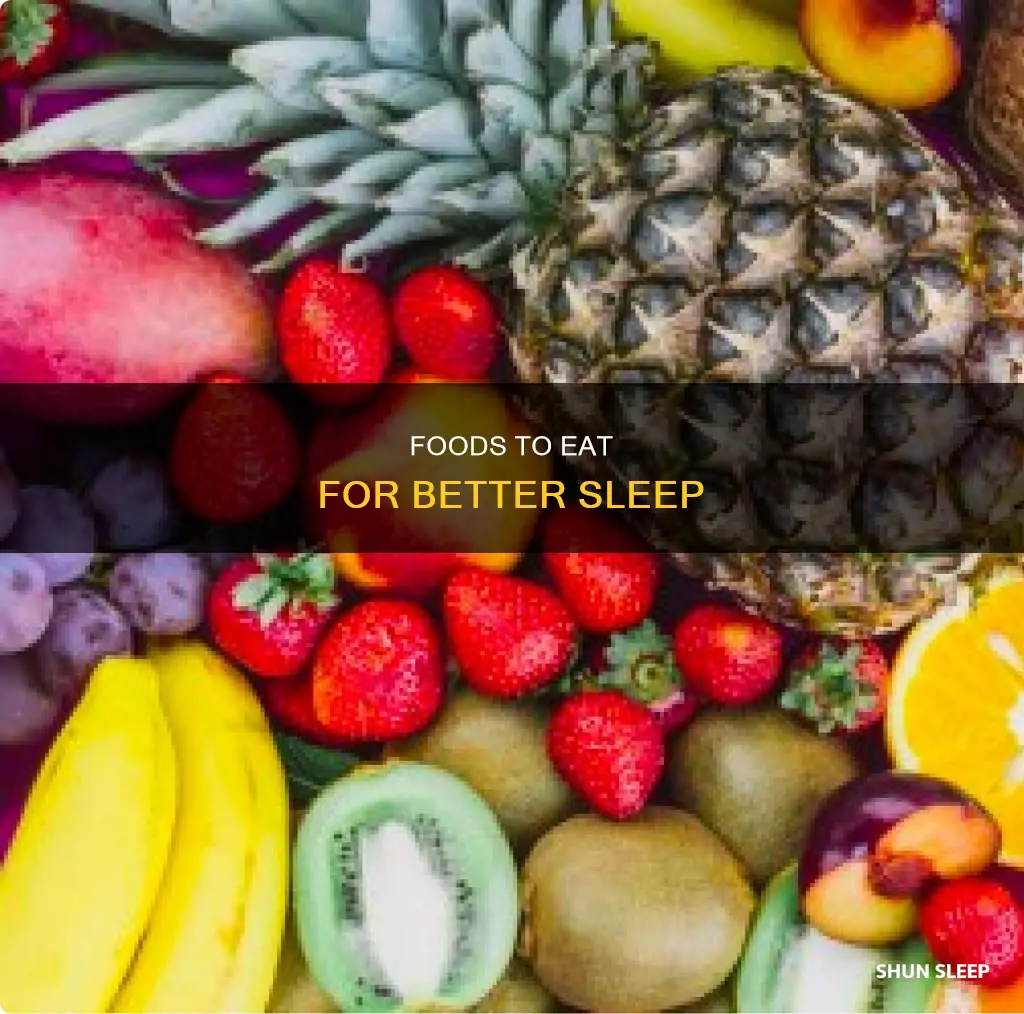 what can i eat to sleep better