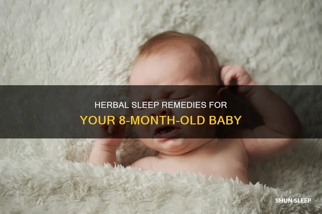 what can i give my 8 month old to sleep