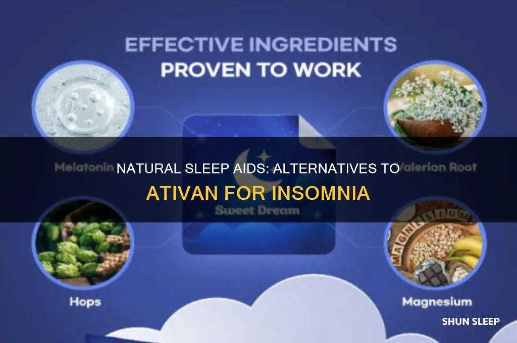 what can i take instead of ativan for sleep