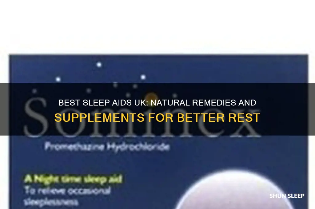 what can i take to help me sleep uk