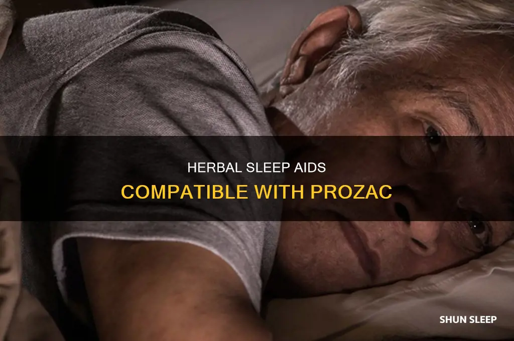 what can i take to sleep while on prozac