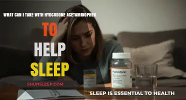 Safe Sleep Aids to Pair with Hydrocodone Acetaminophen for Restful Nights
